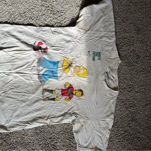 Nike vintage Cartoon Character White T-Shirt